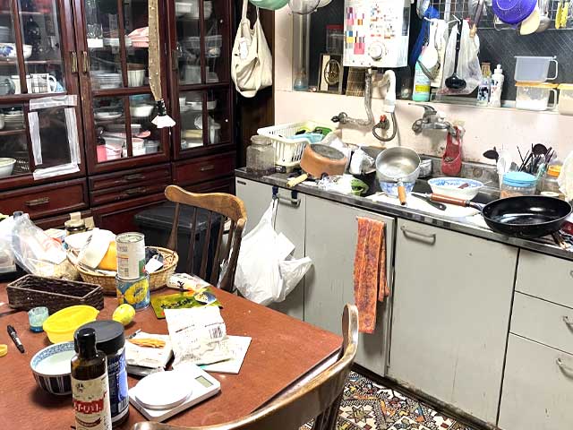 孤独死現場のイメージ